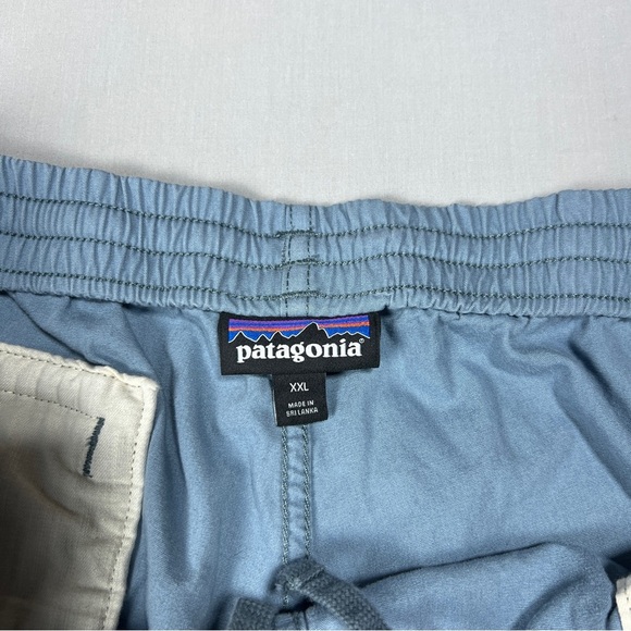 Patagonia Funhoggers Shorts Light Blue Men’s Size XXL - Picture 4 of 13
